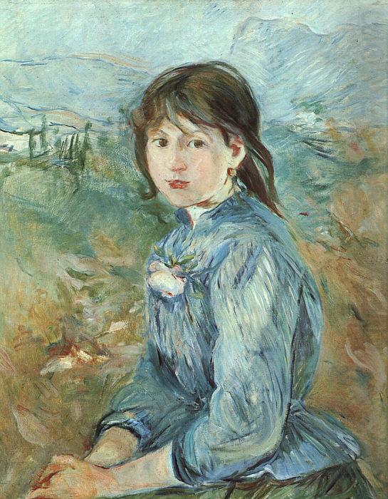 Berthe Morisot The Little Girl from Nice china oil painting image